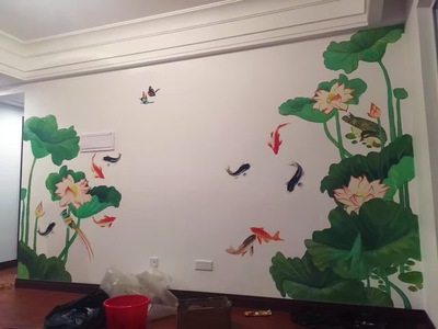 你家的墙能画墙绘吗?快进来看看
