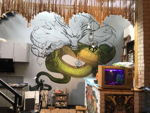 墙绘 北京文身 刺青师大龙 刺青