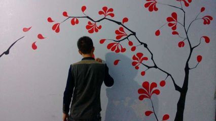 衡水哪里做墙绘？安平炫艺空间专业团队介绍