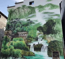 高清图片与墙绘艺术的融合 从视觉到空间的升华