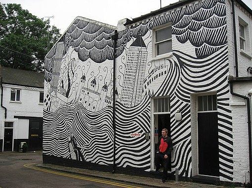 惊人的墙绘艺术 从涂鸦到城市画布